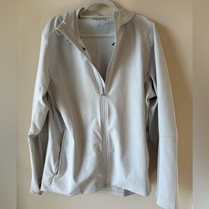 Lululemon Athletica White Windbreaker Jacket